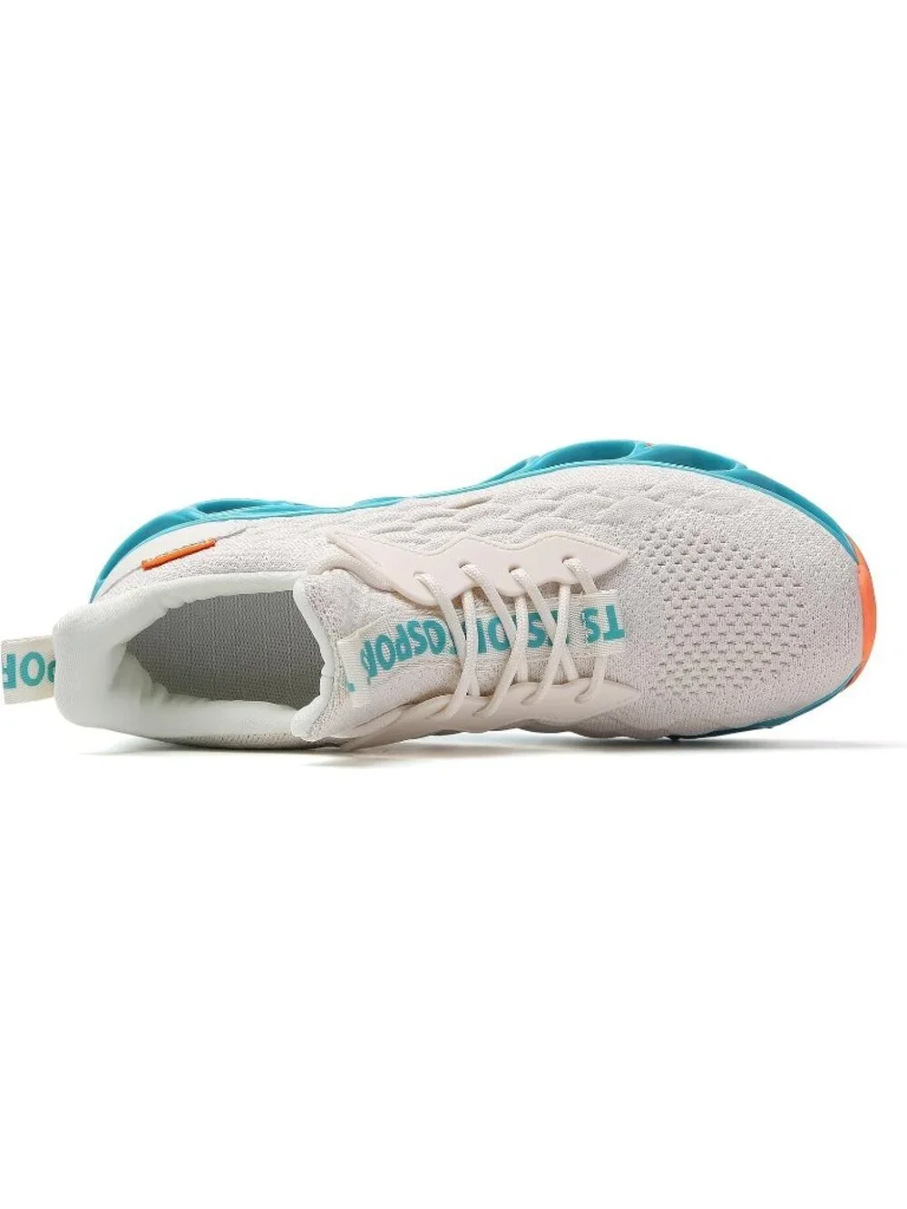 Men's Beige Road Running Pull On Shoes Sport Athletic Tennis Walking Sneakers